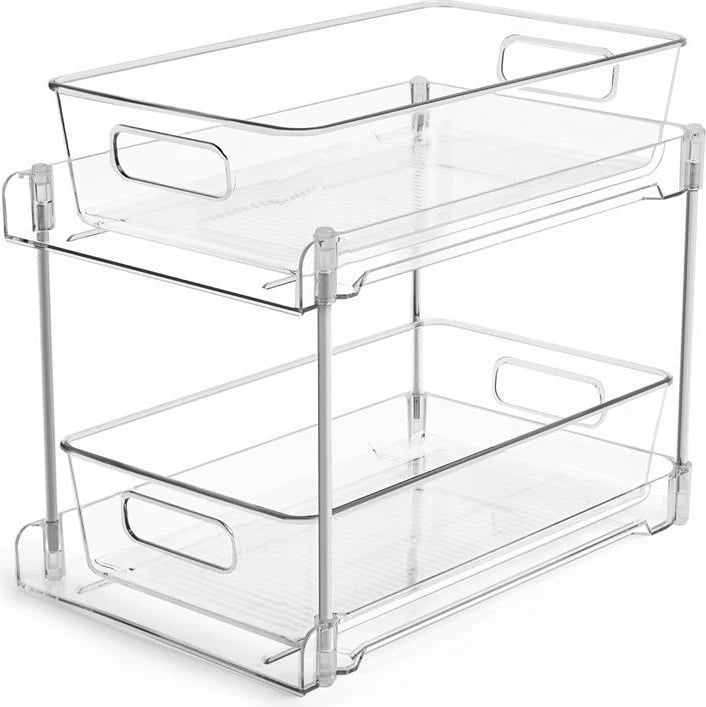 Organizues plastik 2-katësh NEXT, H25.5x30x19cm