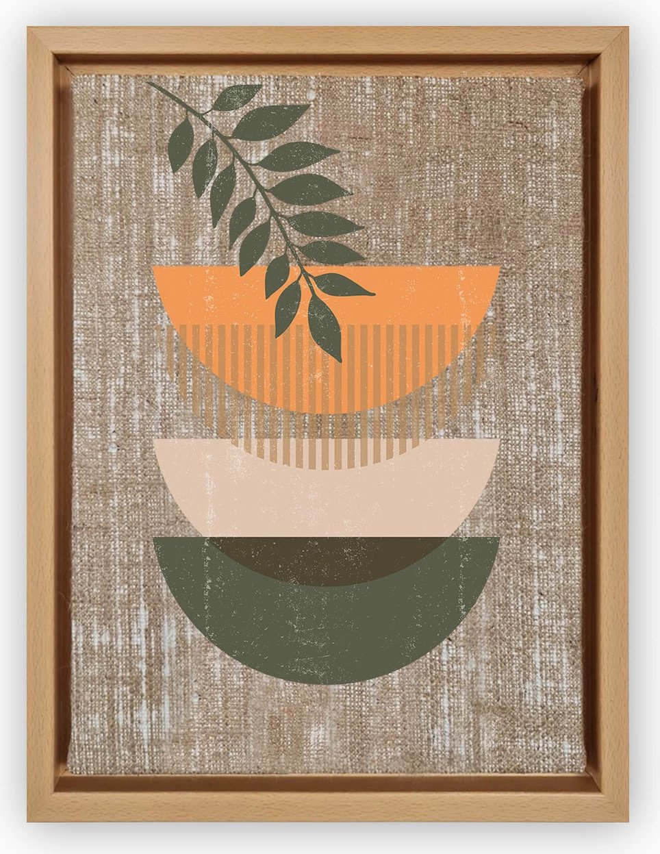 Pikturë dekorative në kanavacë, shumëngjyrëshe, Wallity LNJ11859758777, 36x46cm