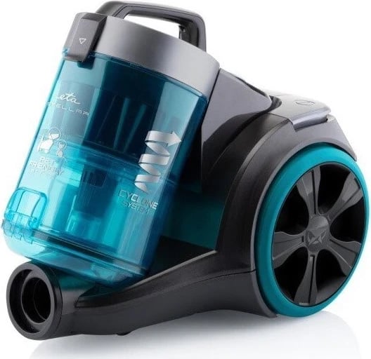 Fshesë me korrent ETA Stellar, 700W, pa qese, e zezë dhe turkeze Fshesë me korrent ETA Stellar, 700W, pa qese, e zezë dhe turkeze