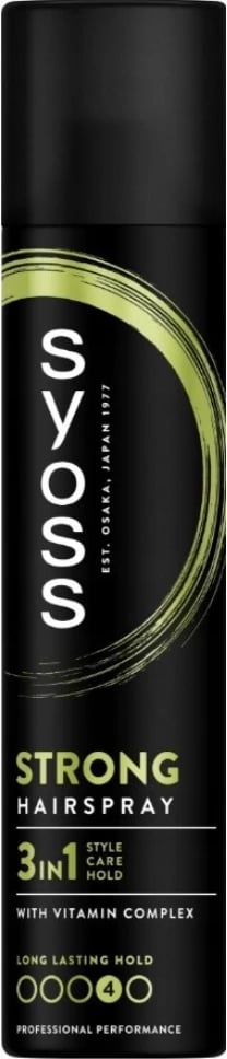 Llak për flokë për femra Syoss Strong 300ml