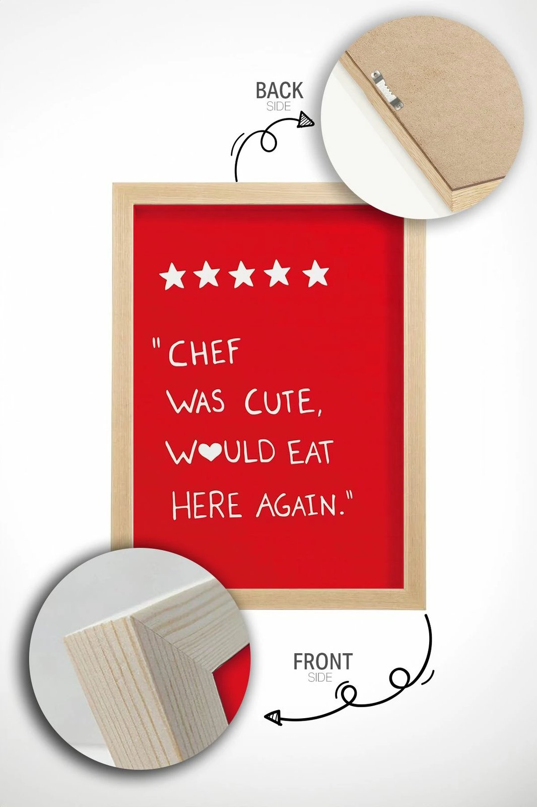 Pikturë dekorative me kornizë, shumëngjyrëshe, Wallity, Ersy1Ham29