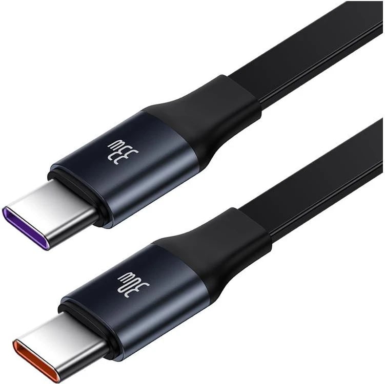 Karikues makine Baseus Enjoyment me kabllo USB-C, 33W, e zezë