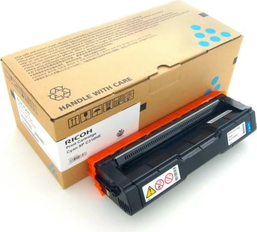 Toner, Ricoh, SP C310 HC 407637, rendiment 5,500–8,800 faqe, cian
