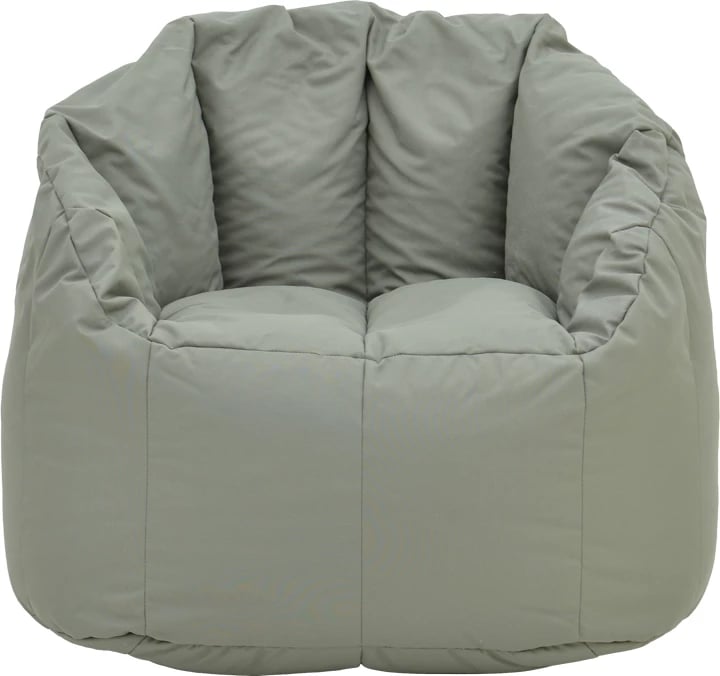 Puf Kerlon i papërshkueshëm nga uji, ngjyrë gri, D80x65cm