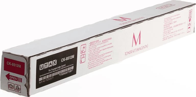 Toner, Utax, CK-8512M 1T02RLBUT0, rendiment 15000 faqe, magenta