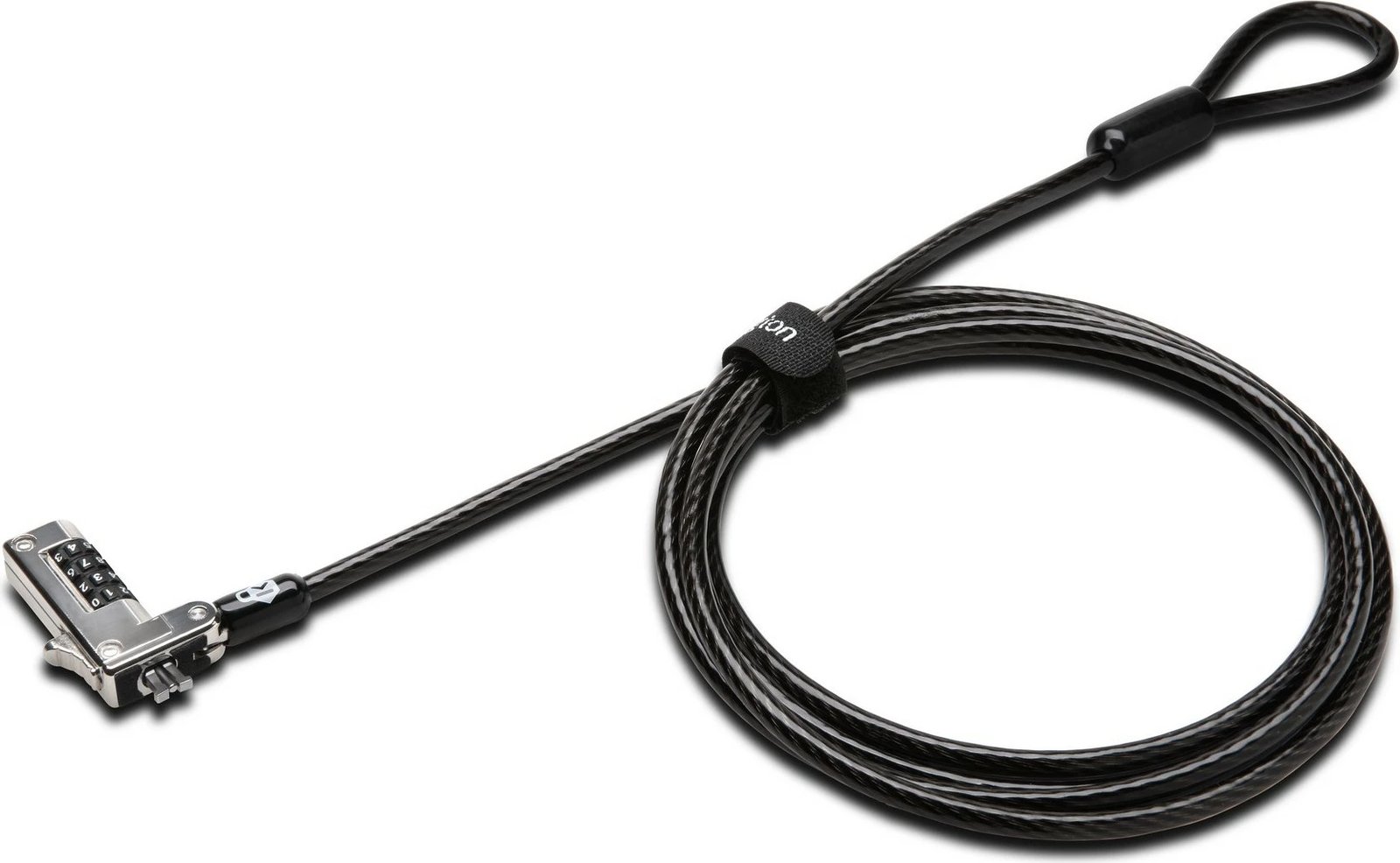 Kabllo sigurie Kensington Slim NanoSaver me kod, 1.8m, e zezë