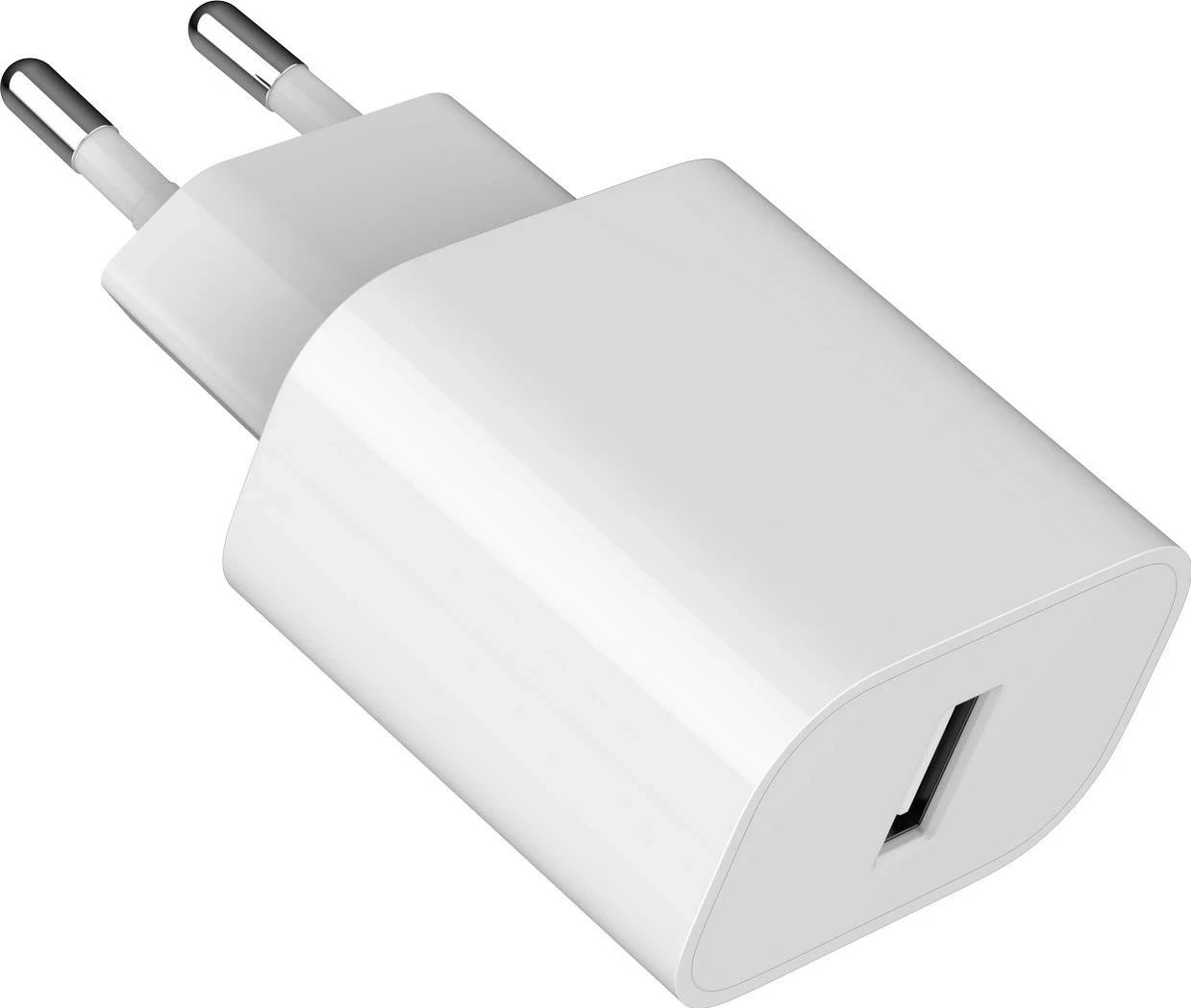 Karikues Gembird USB-A, 5V 2.4A, i bardhë