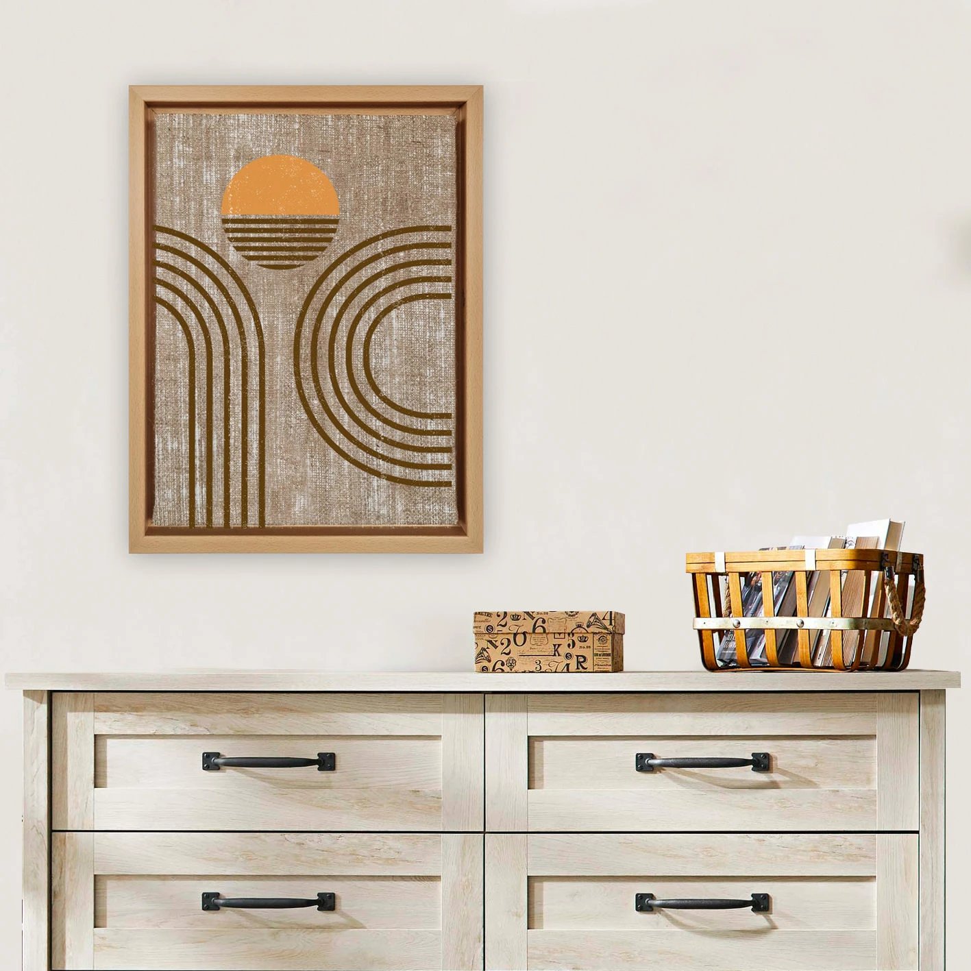 Pikturë dekorative në kanavacë, shumëngjyrëshe, Wallity, LNJ31958569852, 36x46cm