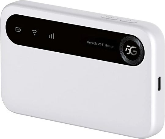 Router ZTE U50, Wi-Fi 6, 32 pajisje, NanoSIM, i bardhë