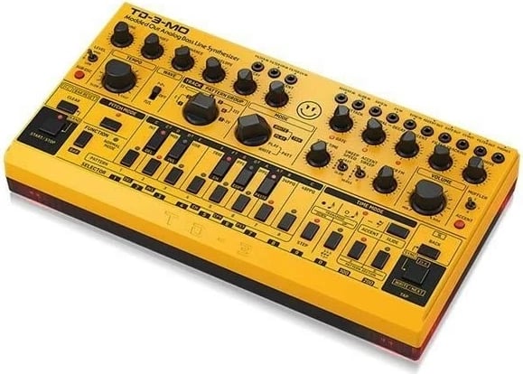 Syntezator Behringer TD-3-MO-AM, ngjyrë e verdhë