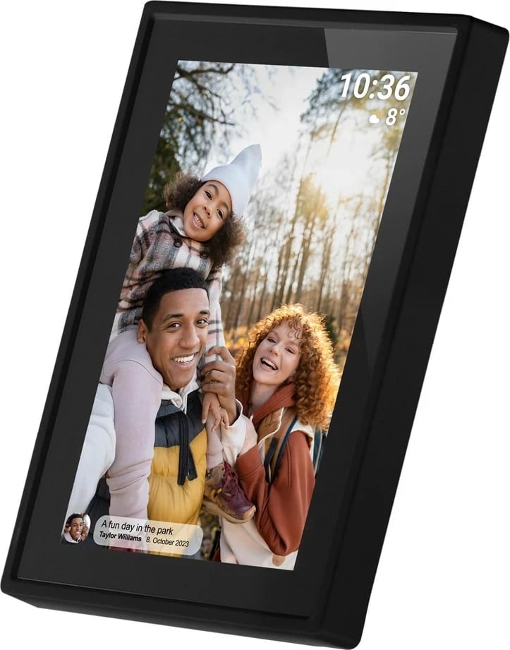 Kornizë digjitale për foto Denver PFF-725B, 8 GB, 7 inç, e zezë