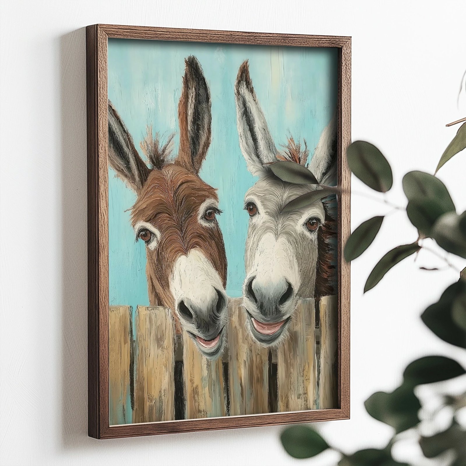 Pikturë dekorative me kornizë MDF, Wallity, TUN036-L, shumëngjyrëshe, 35x47x2 cm