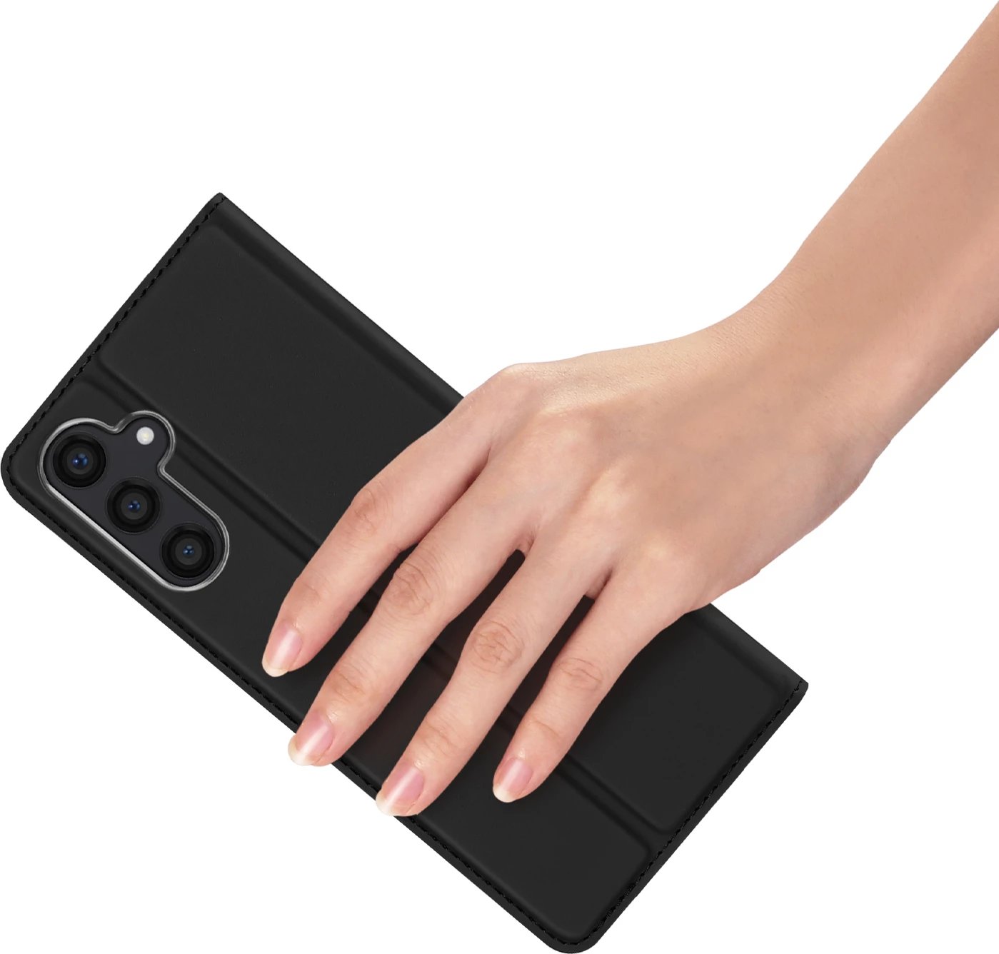 Mbështjellës Dux Ducis Skin Pro për Samsung Galaxy S24, i zi