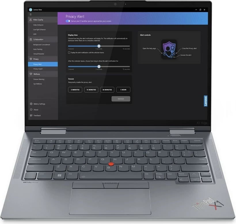 Laptop Lenovo ThinkPad X1 Yoga, 14", Intel Core i7 i7-1365U, 32 GB RAM, 512 GB SSD, Gri