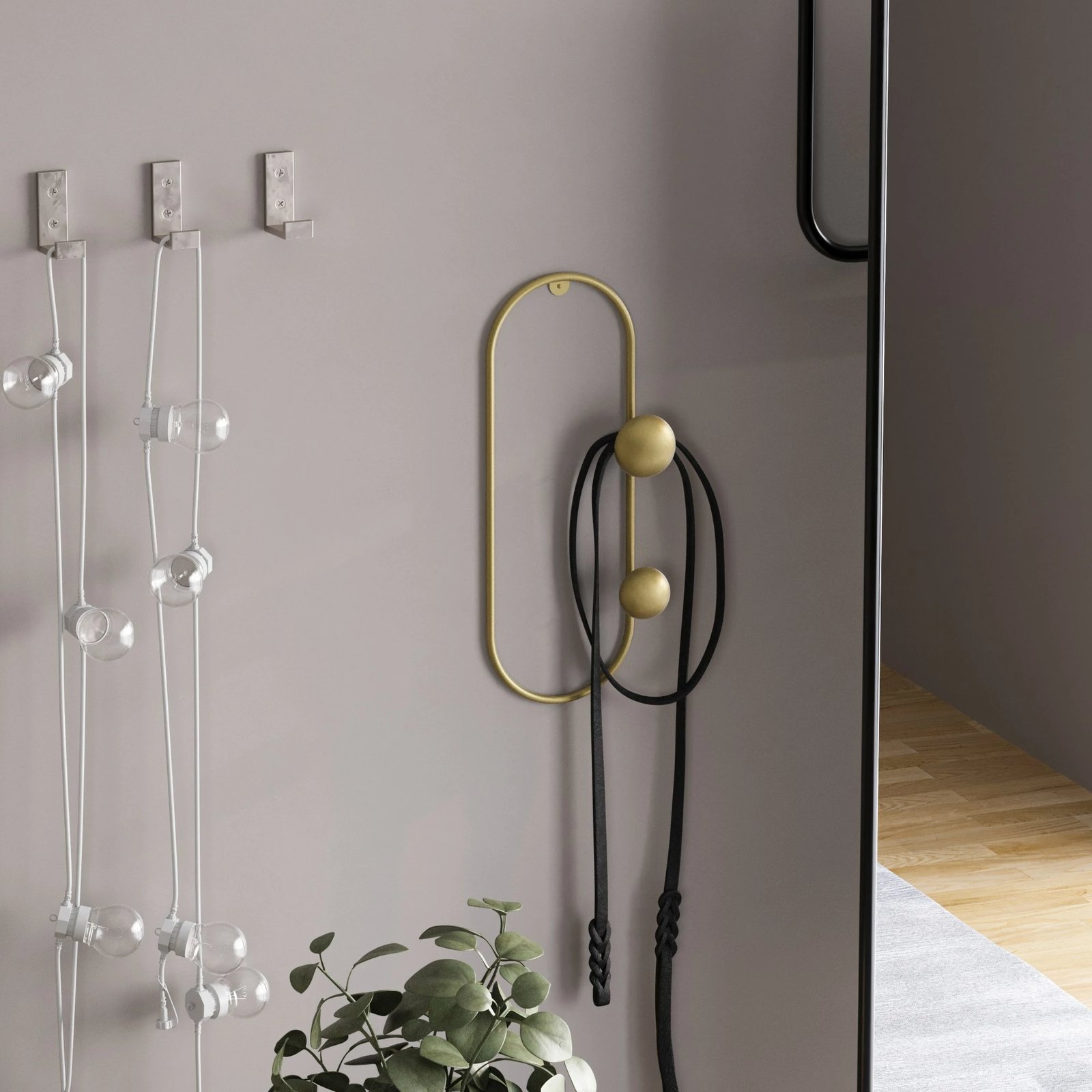 Varëse muri metalike, ngjyrë ari, Wallity Cricket-A Varëse muri metalike, ngjyrë ari, Wallity Cricket-A