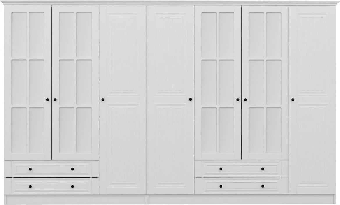 Dollap Skye Decor, i bardhë, Kale - 4022