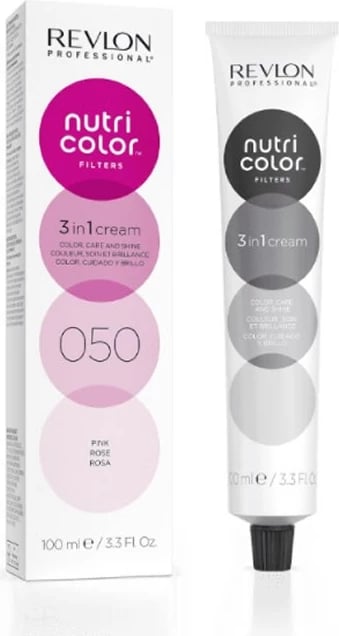Krem ngjyrosës për flokë Revlon Nutri Color Filters Fashion 050 unisex pink 100ml