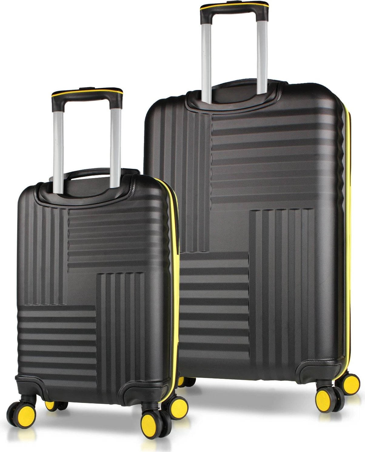 Set valixhesh (2 copë), ngjyrë e zezë, Zoozie Bags, 8289