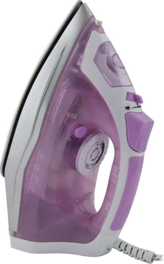 Hekur me avull Esperanza Tulle Ceramic EHI004, 2400W, Rozë