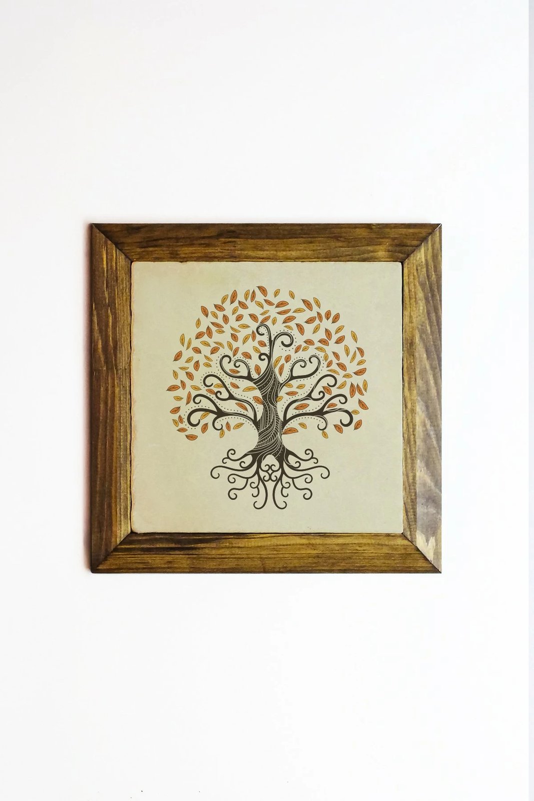 Pikturë dekorative me kornizë, Wallity, Ersytastablo2 - 16, shumëngjyrëshe, 15.5x15.5cm