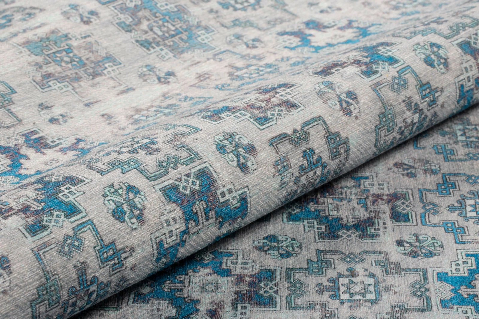 Qilim (210 x 310) Conceptum Hypnose, Funk Chenille, gri AL 221