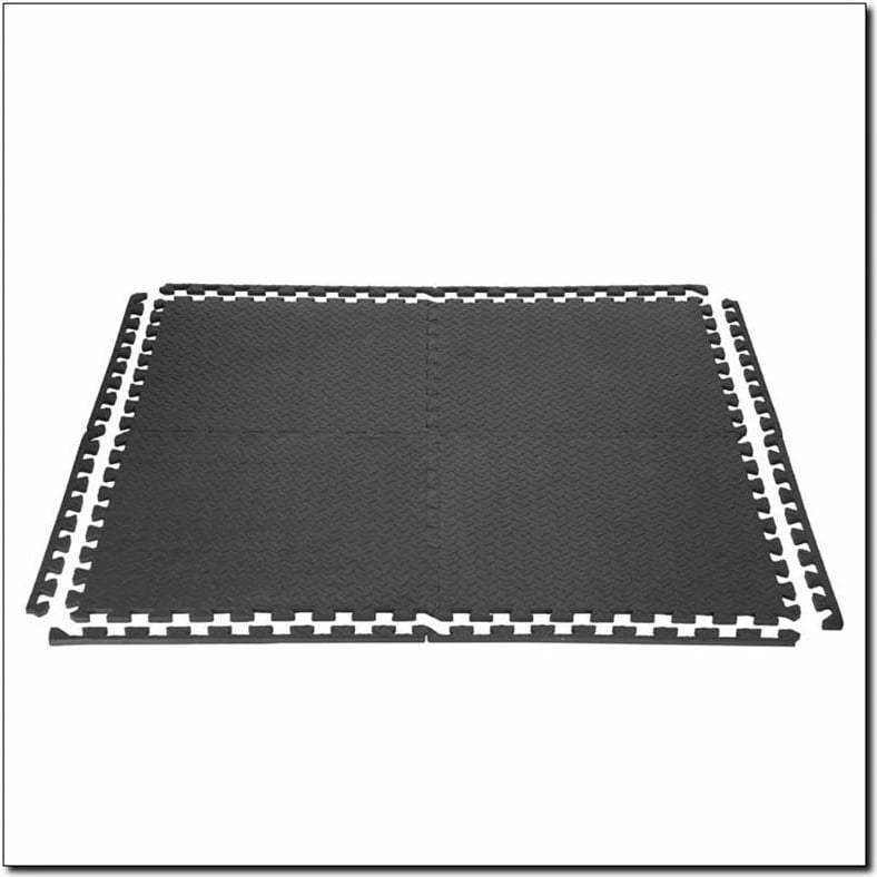 Tapet puzzle për trening HMS, ngjyrë e zezë