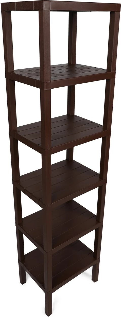 Raft plastik shumëpërdorimësh, ngjyrë kafe, Evila Originals, OMS-6666-K