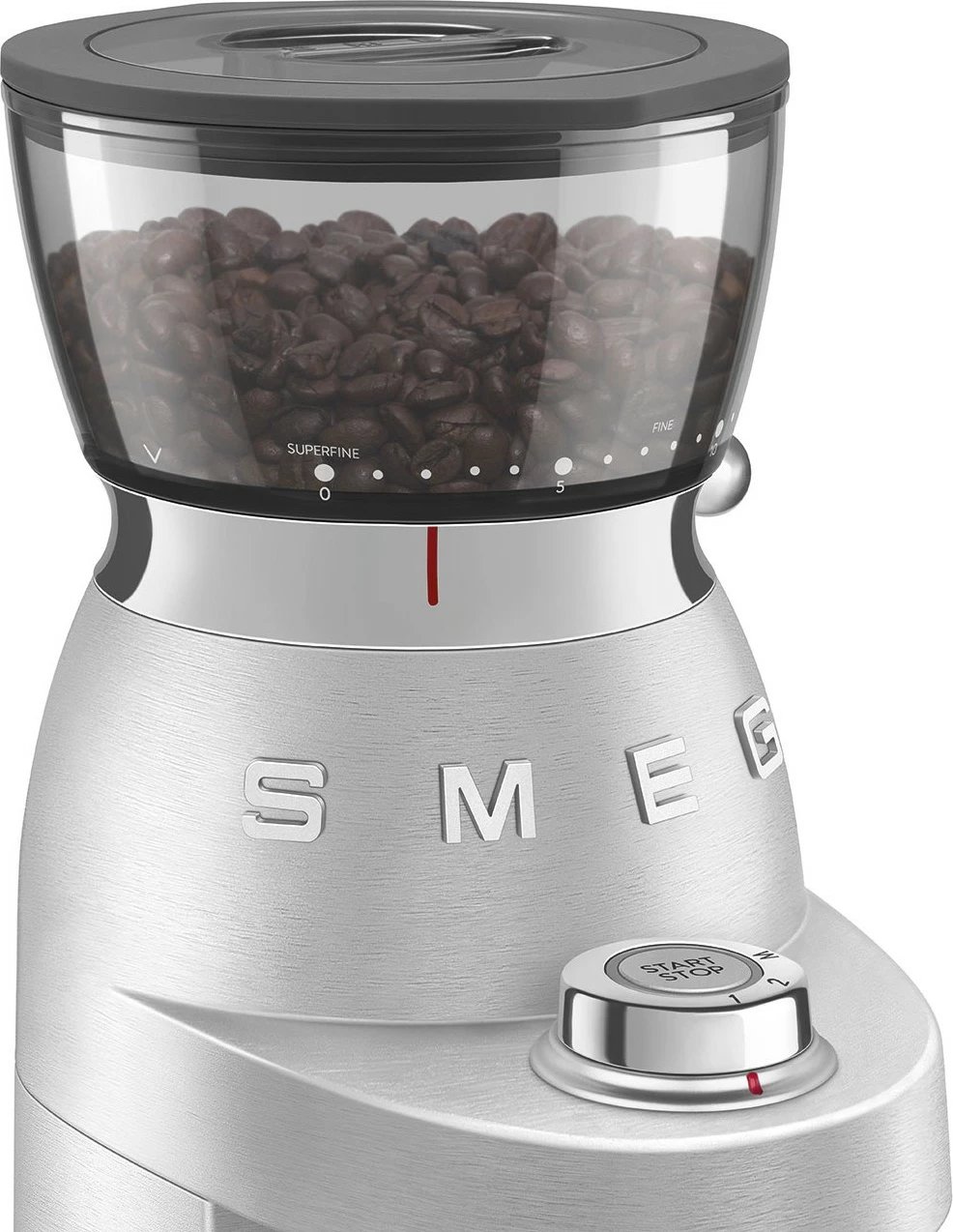 Mulli kafeje SMEG CGF02SSEU, 150W, inox