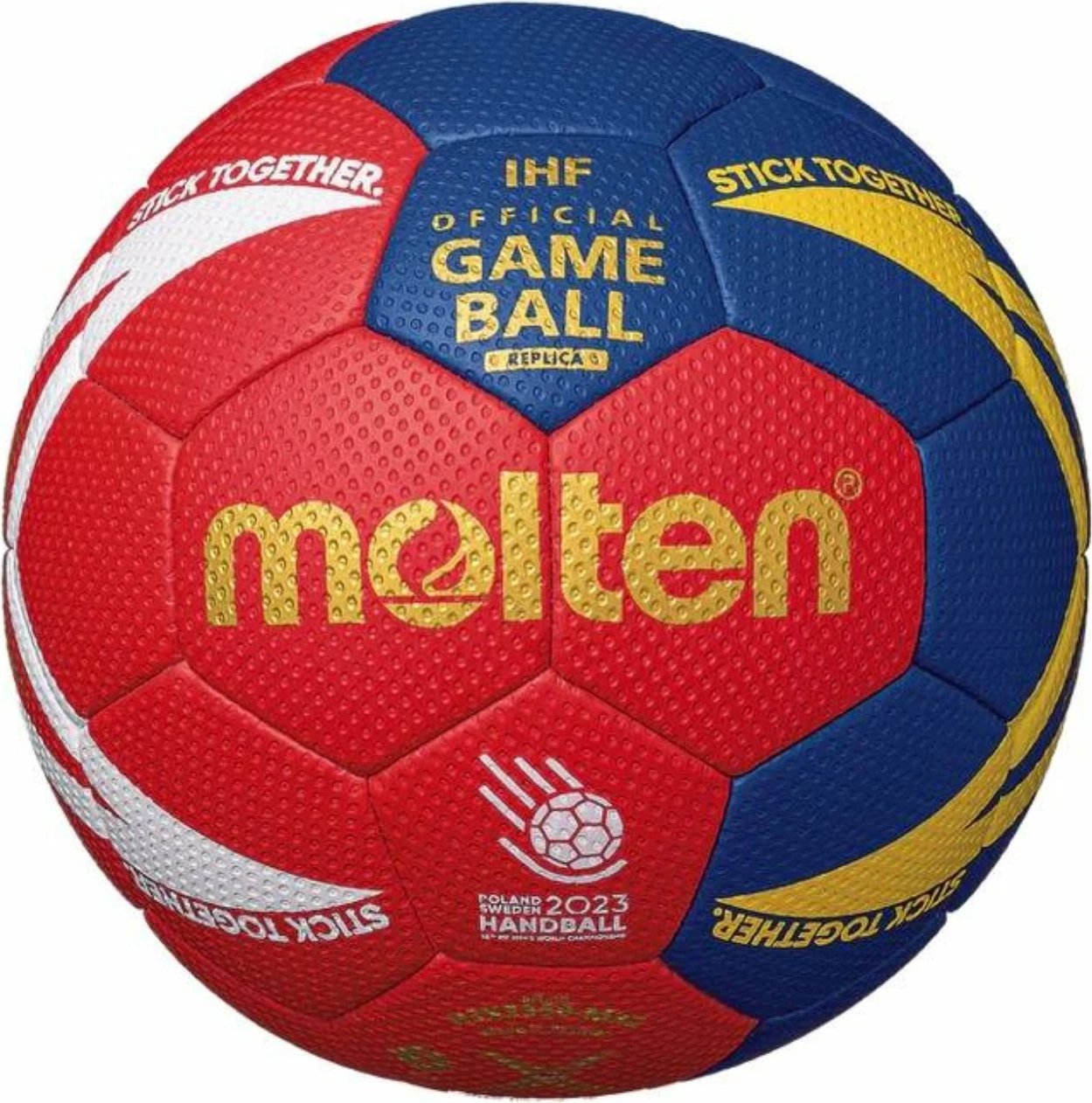 Top hendbolli Molten, navy dhe të kuqe