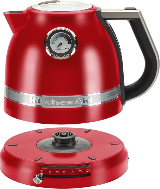 Çajnik elektrik KitchenAid 5KEK1522EER, 1.5 L, 2400 W, Kuq