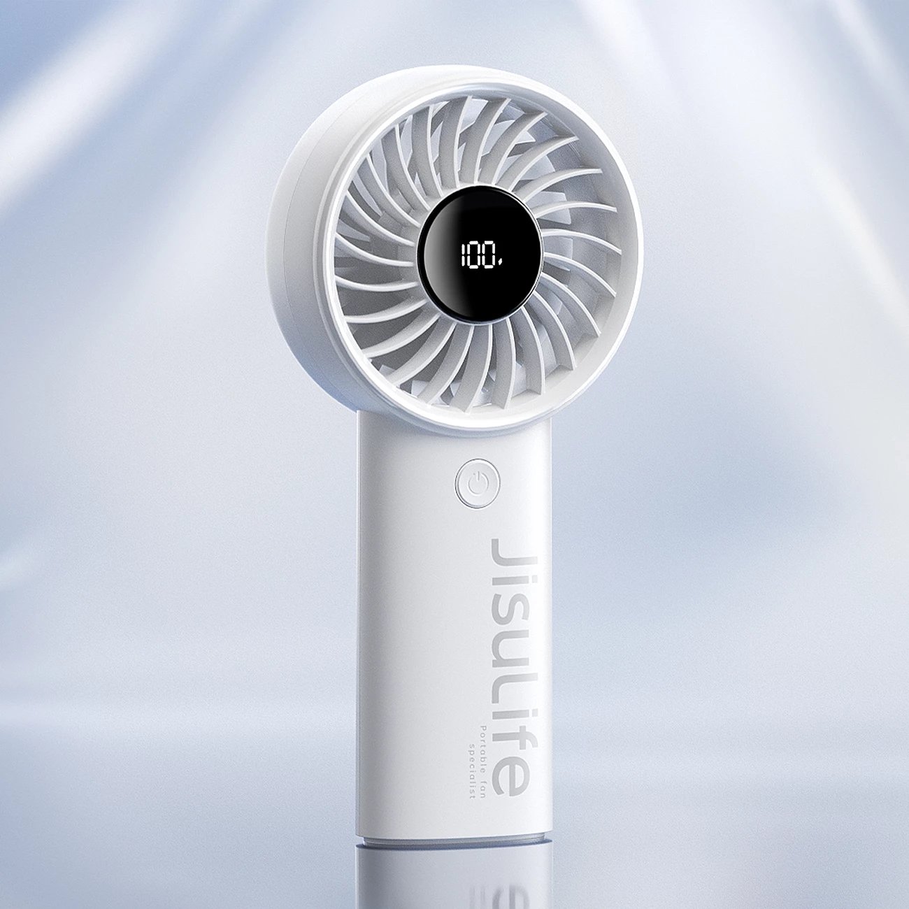 Ventilator dore Jisulife Life4, 5000mAh, USB-C, Gri