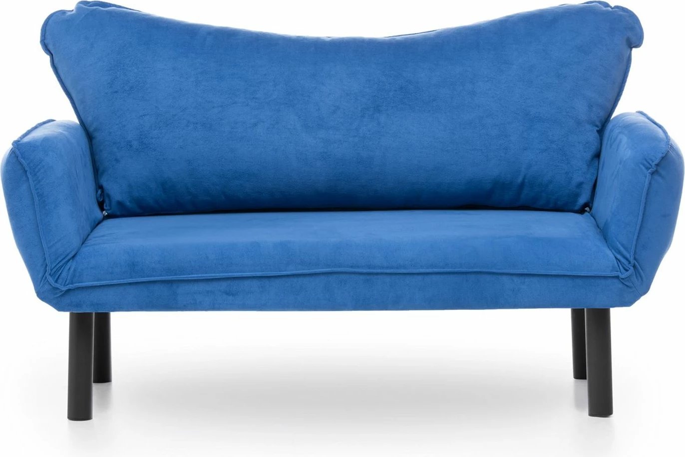Divan-krevat dy ulëshe Atelier del Sofa, Chatto, ngjyrë kaltër