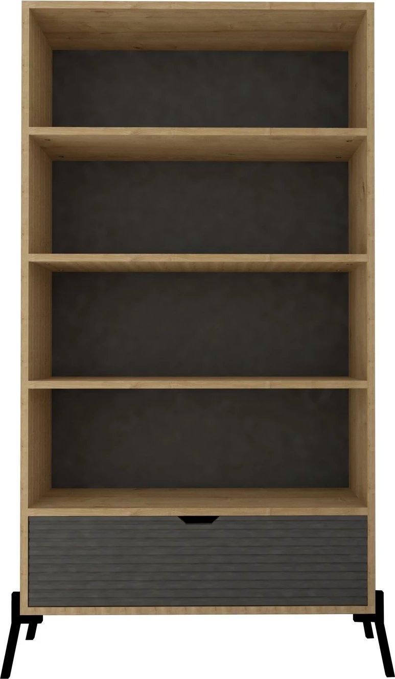 Set mobiljesh për dhomë dite, Ponuse, ngjyrë lis safir dhe antracit