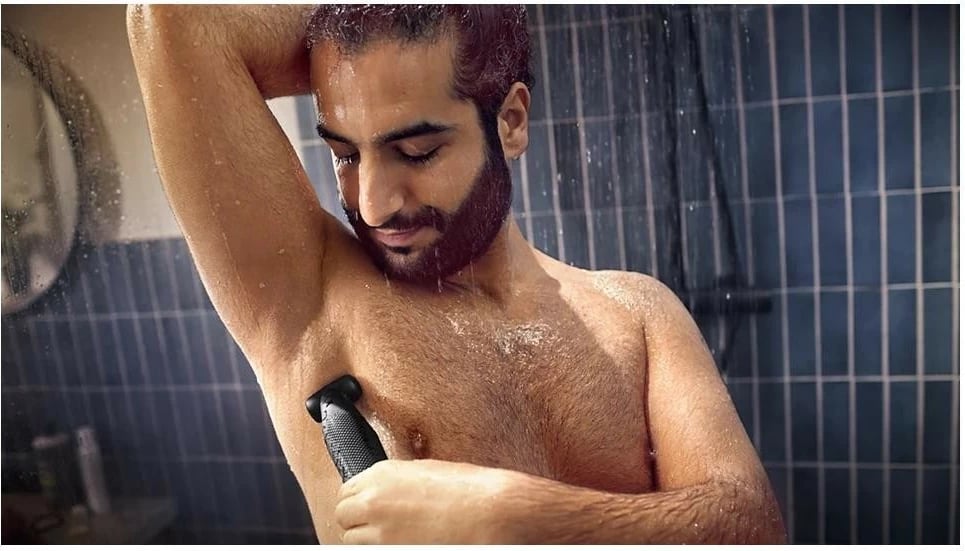 Trimer Philips Bodygroom 3000 BG3017/01, ngjyrë gri-e zezë
