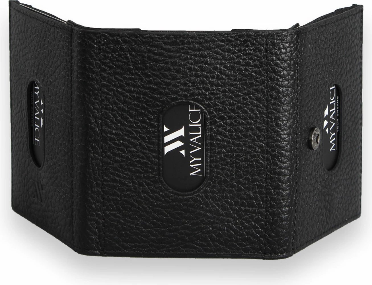 Portofol prej lëkure, ngjyrë e zezë, Zoozie Bags, 4465