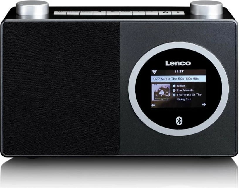 Radio interneti Lenco DIR-70BK, Bluetooth, ekran me ngjyra, e zezë