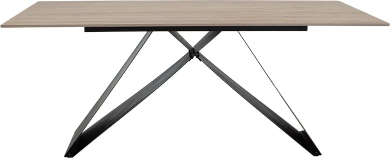 Tavolinë kuzhine Sabrina, gur i sinterizuar, sonoma-e zezë, 180x90x75cm Tavolinë kuzhine Sabrina, gur i sinterizuar, sonoma-e zezë, 180x90x75cm