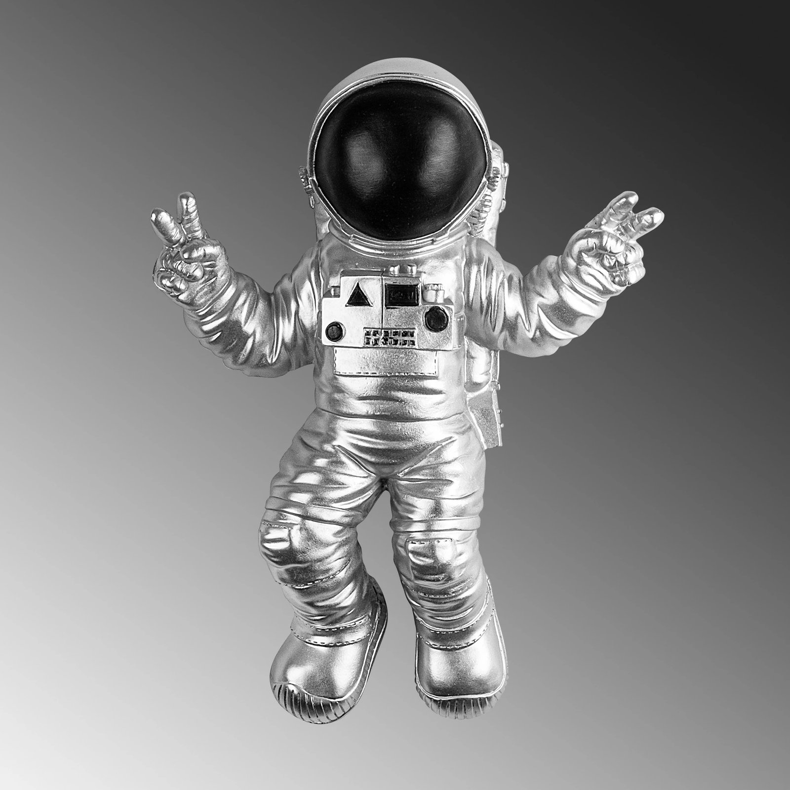 Aksesor dekorativ për mur, Wallity Cosmonaut 7, shumëngjyrësh, 35x47x10cm