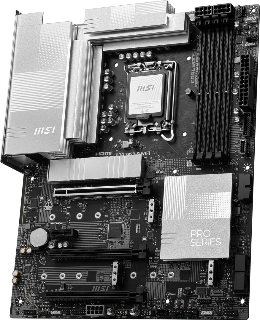 Pllakë amë MSI PRO Z890-P WIFI, Intel Z890, ATX, E zezë