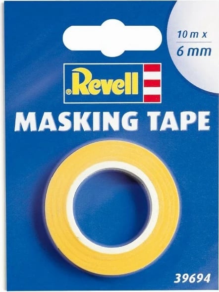Shirit maskues Revell 39694, 6mm x 10m, Verdhë