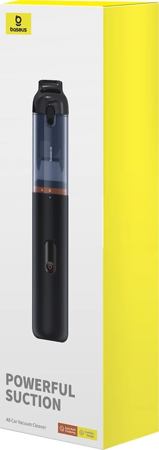 Fshesë portabile Baseus A5, 16000Pa, për makinë, e zezë Fshesë portabile Baseus A5, 16000Pa, për makinë, e zezë