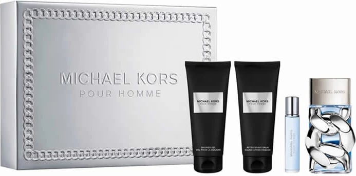 Eau de Parfum për meshkuj Michael Kors Pour Homme set 4 copë, 100ml