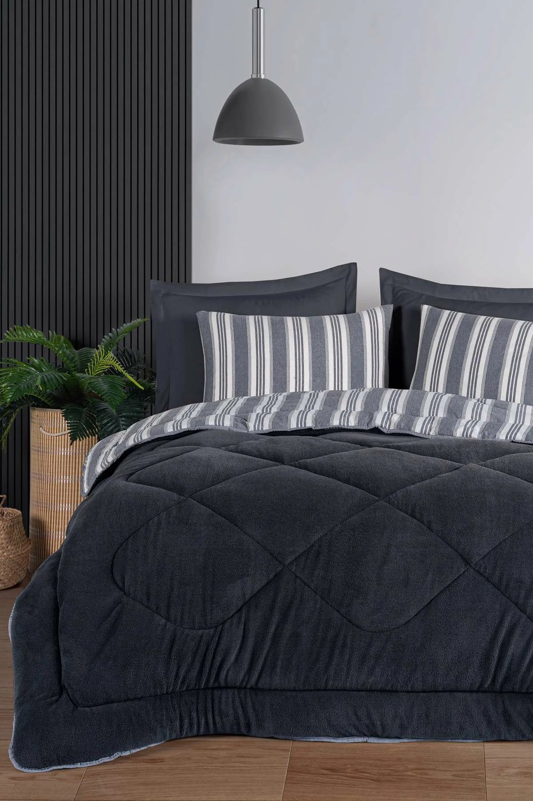 Set gjumi për një person, L'essentiel, Soft Line, ngjyrë antracit