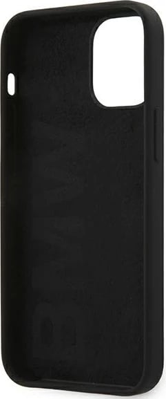 Mbështjellës BMW Silicone Signature për iPhone 12 mini, 5.4", i zi