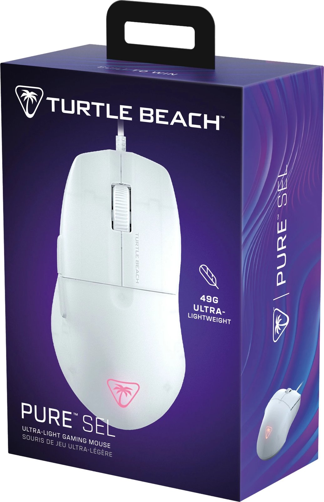 Maus gaming Turtle Beach Pure SEL, 8000 DPI, RGB, i bardhë