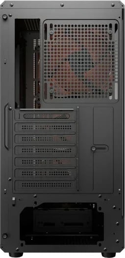 Kasë Cougar Airface Pure PRO midi, ARGB, e zezë