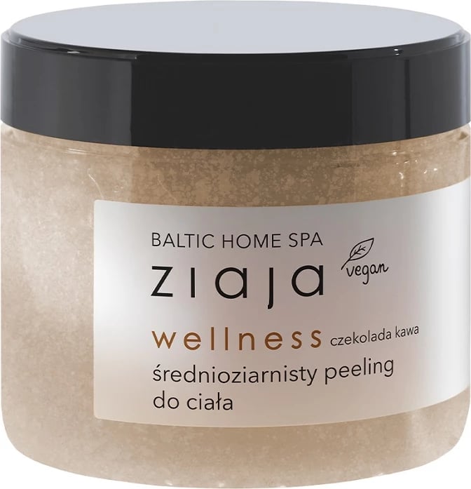 Scrub trupi për femra Ziaja Baltic Home Spa Wellness Medium-Grain Chocolate Coffee, 300ml
