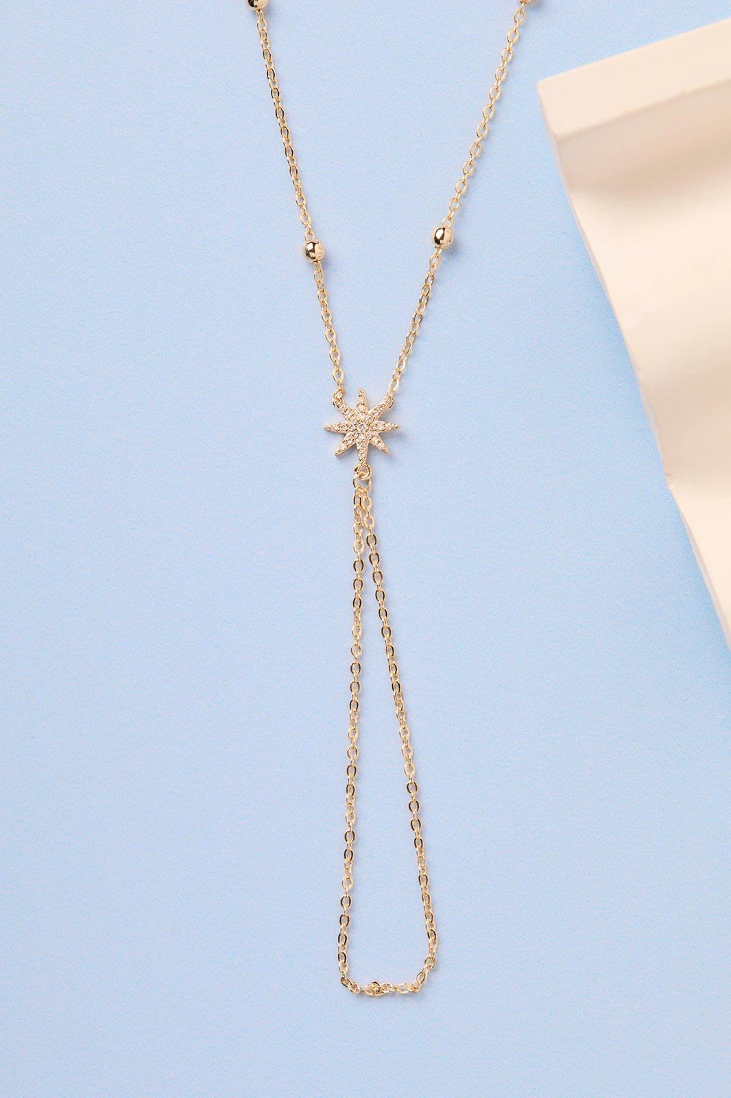 Zinxhir metali Elika, ngjyrë ari, CSHM9954