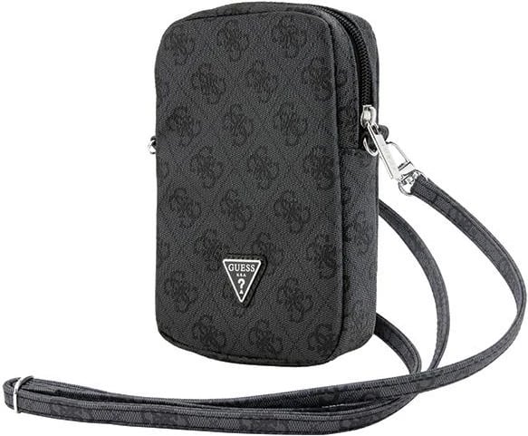 Çantë për celular Guess Zip 4G Triangle, e zezë
