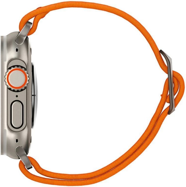 Rrip Spigen Fit Lite Ultra për Apple Watch 4/5/6/7/8/SE/Ultra, 42/44/45/49 mm, Portokalli